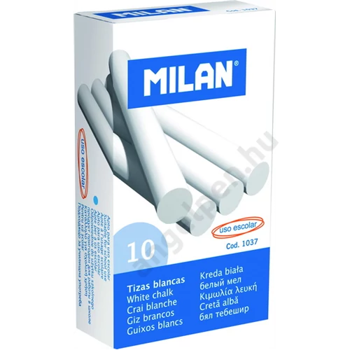 Kréta Milan fehér 10-es henger táblára, aszfaltra, 1037