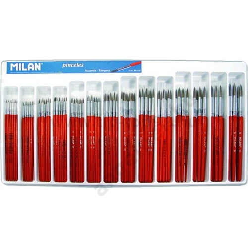 Ecset szett Milan 144 db-os 12db 00,0,1,2,3,4,5,6,7,8;6db 9,10,11,1