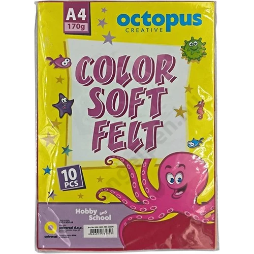 Filclap A/4 170 g 10 db/csomag Octopus 10 szín