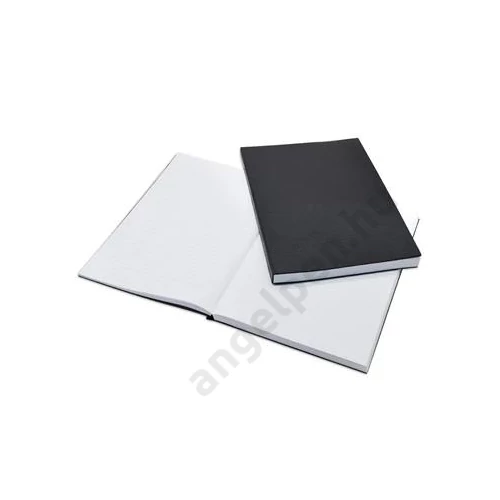 Beírókönyv A4, 200lap fekete PVC borító Bluering® vonalas