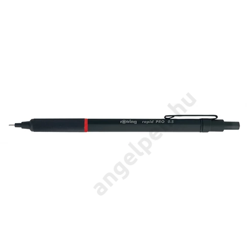 Nyomósirón, 0,5 mm, rOtring "Rapid PRO", fekete