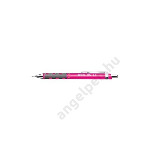Nyomósirón, 0,5 mm, rOtring "Tikky", neonpink
