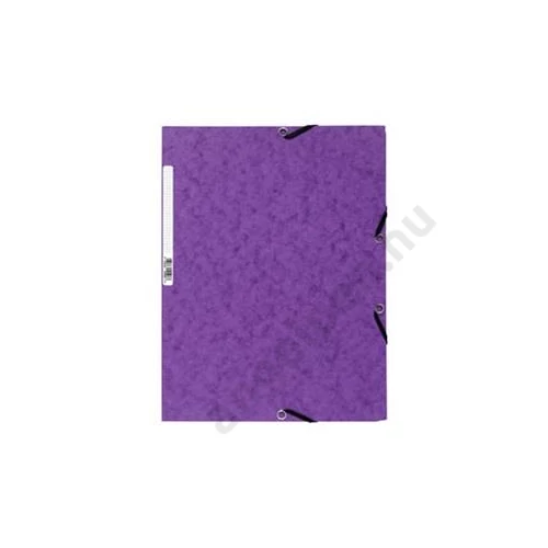Gumis mappa A/4 Exacompta karton lila