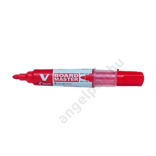 Táblamarker, 2,3 mm, kúpos, PILOT "V-Board Master", piros