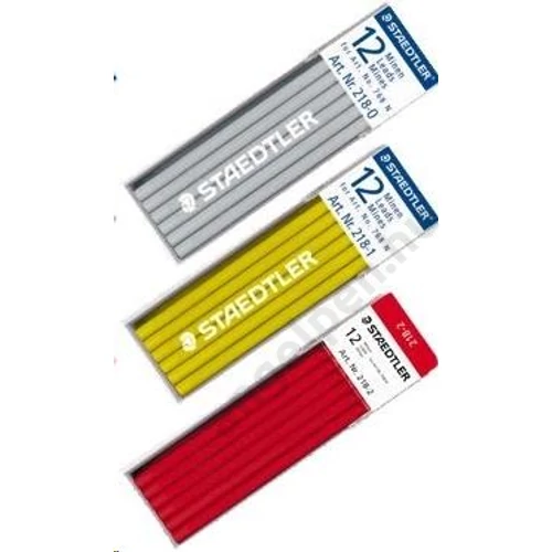 Jelölőkréta hegy, mindenre író, lemosható (omnichrom), STAEDTLER "Lumocolor 218", sárga