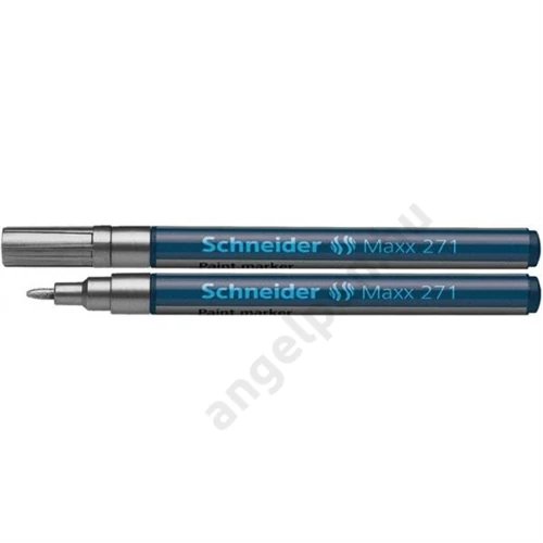 Lakkmarker, 1-2 mm, SCHNEIDER "Maxx 271", ezüst