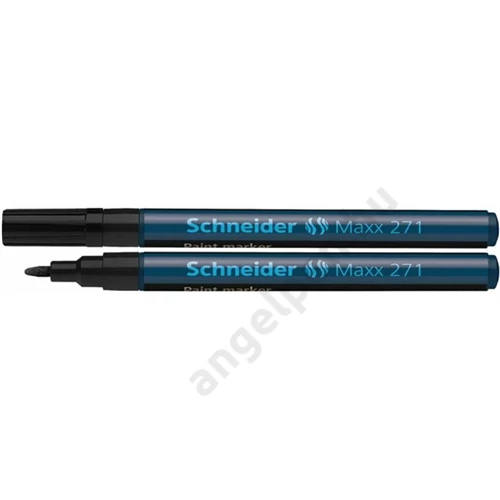 Lakkmarker, 1-2 mm, SCHNEIDER "Maxx 271", fekete