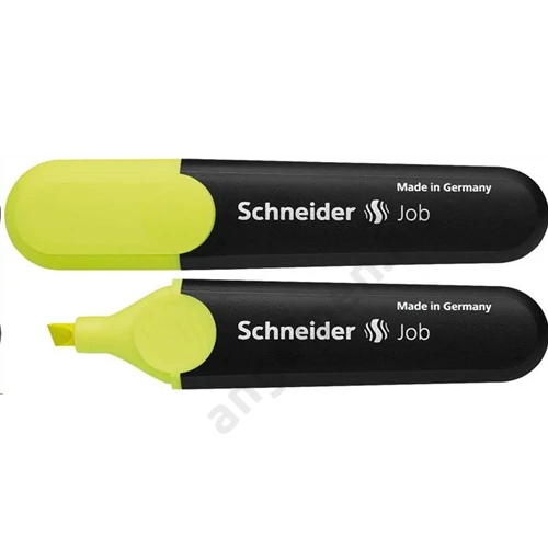 Szövegkiemelő, 1-5 mm, SCHNEIDER "Job 150", sárga