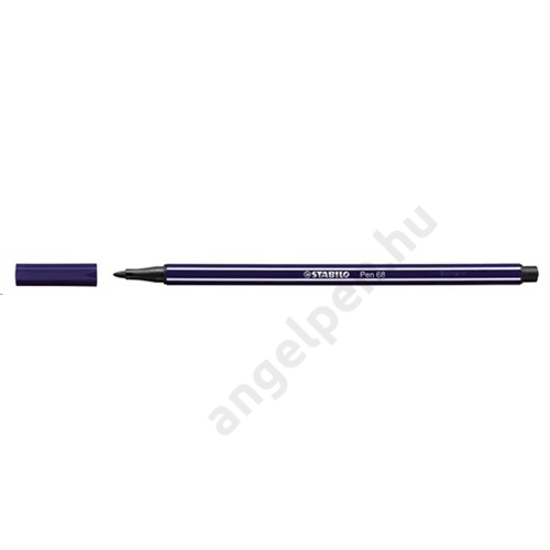 Filctoll, 1 mm, STABILO "Pen 68", berlini kék