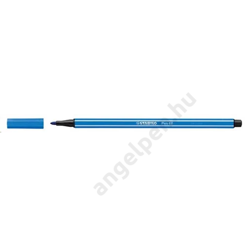 Filctoll, 1 mm, STABILO "Pen 68", sötétkék