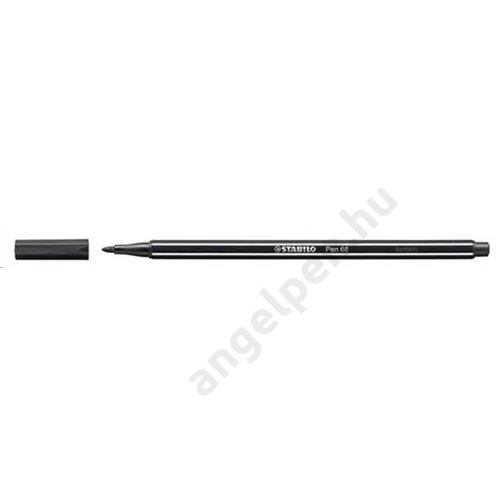 Filctoll, 1 mm, STABILO "Pen 68", fekete