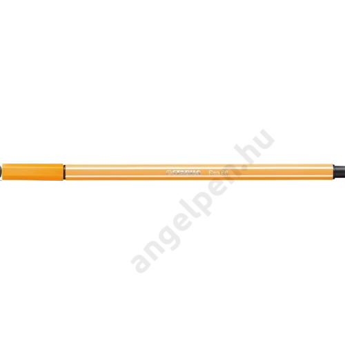 Filctoll, 1 mm, STABILO "Pen 68", narancssárga