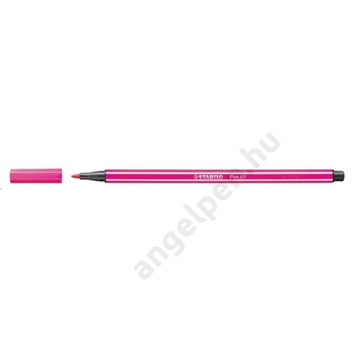Filctoll, 1 mm, STABILO "Pen 68", rózsaszín
