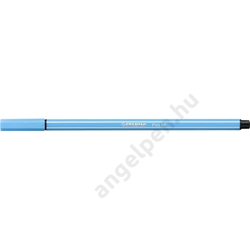 Filctoll, 1 mm, STABILO "Pen 68", azúrkék