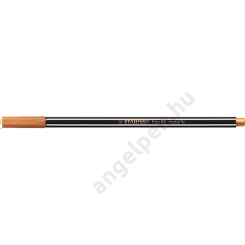 Filctoll, 1,4 mm, STABILO "Pen 68 metallic", bronz