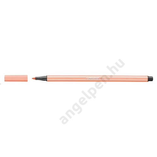 Filctoll, 1 mm, STABILO "Pen 68", világos szürke