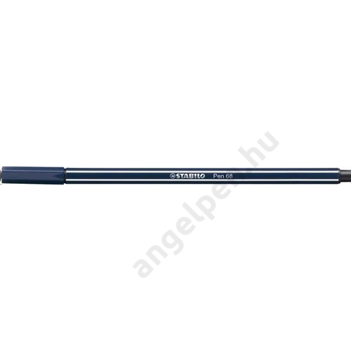 Filctoll, 1 mm, STABILO "Pen 68", éj szürke