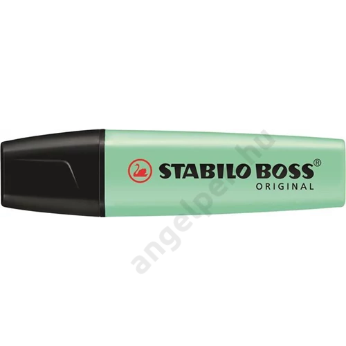 Szövegkiemelő, 2-5 mm, STABILO "BOSS original Pastel", menta