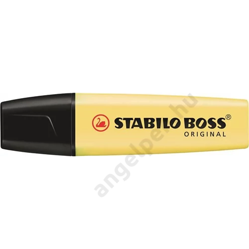 Szövegkiemelő, 2-5 mm, STABILO "BOSS original Pastel", vanília