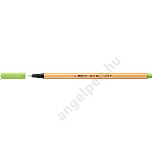 Tűfilc, 0,4 mm, STABILO "Point 88", pisztácia