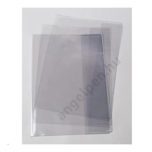 Füzetborító A/4 PVC 90 mikron 10db/cs (csomag áras termék) NAGYOBB /EXTRA/
