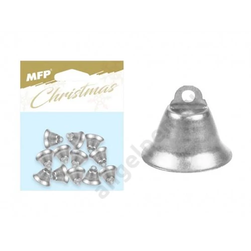 Harangok 1,7cm / 12db ezüst színben MFP