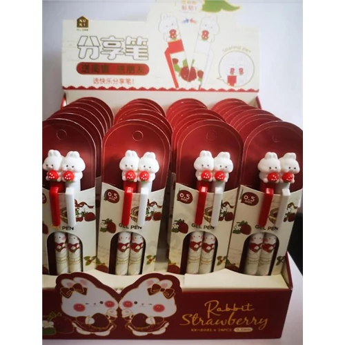 Zseléstoll Rabbit Strawberry ICU-8082 24db/display 