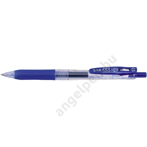 Zseléstoll ZEBRA Sarasa Clip Retractable nyomógombos 0,5 mm kék