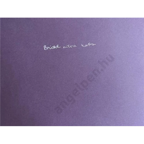 Karton Bristol A/4 szilva