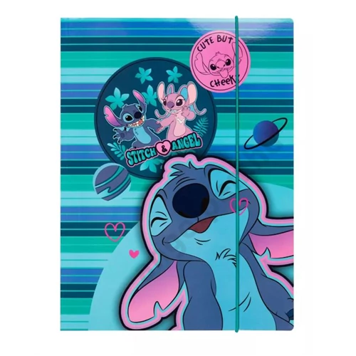 Gumismappa A/4 Disney Core Stitch 74784