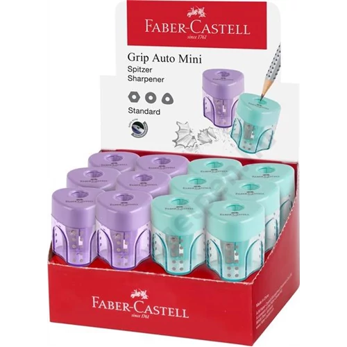Hegyező mini tartályos GRIP vegyes pasztell színben (lila,zöld)