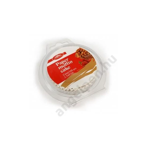 Muffin forma KORONA (2,5×6 cm) 100db/csg