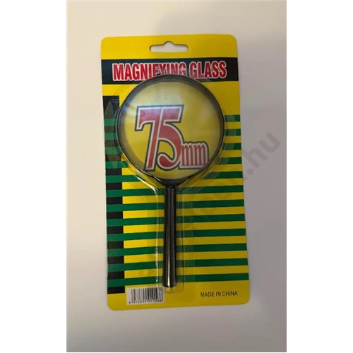 Nagyító 75 mm bliszteres 