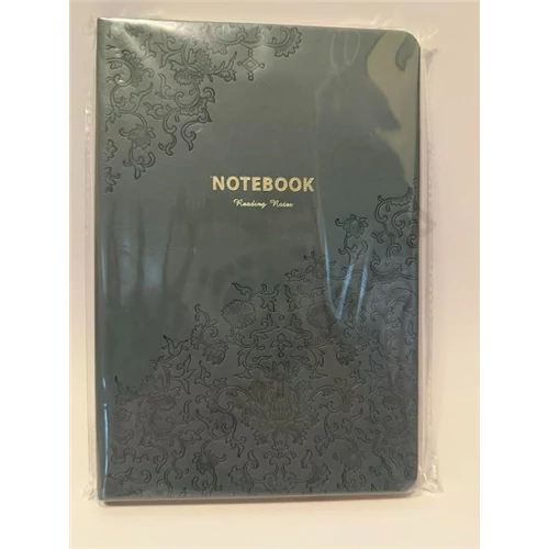 Notesz műbőr fedelű , mintás,vonalas A/5 ICU-514