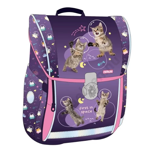 Iskolatáska, Ergo-system merev falú, ASTRO CAT dizájn, Nebulo (3)
