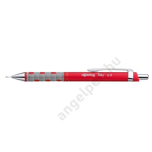 Nyomósirón, 0,5 mm, rOtring "Tikky", piros