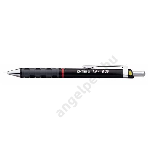 Nyomósirón, 0,35 mm, rOtring "Tikky T", fekete