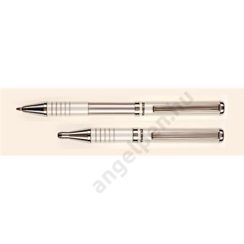 Golyóstoll -SL-F1- METÁL FEHÉR ZEBRA <24db/csom>