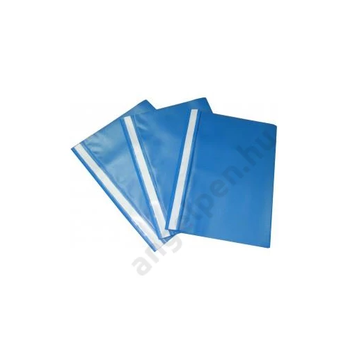 Pvc gyorsfűző Office 21 A/4 kék 50db/csomag