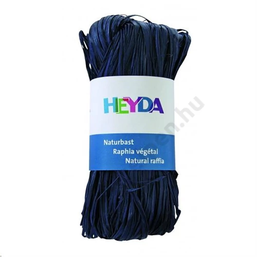 Raffia HEYDA 50g természetes anyagból tengerkék  204887793