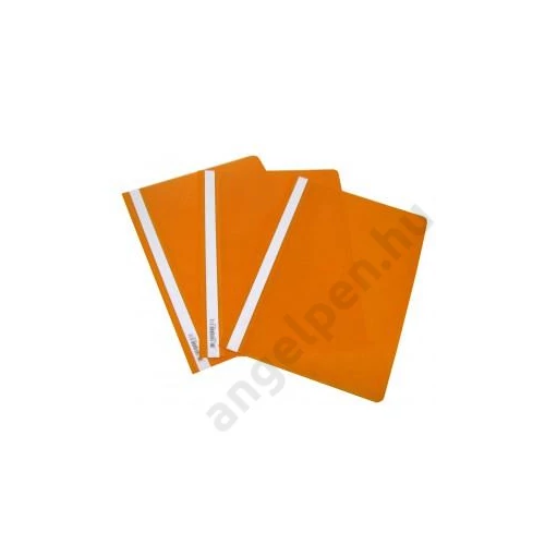 Gyorsfűző OFFICE 21 A/4 PVC narancs