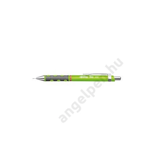 Nyomósirón, 0,5 mm, rOtring "Tikky", neonzöld