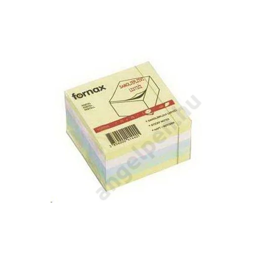 Post-it 75x75 pasztel 450lap Fornax