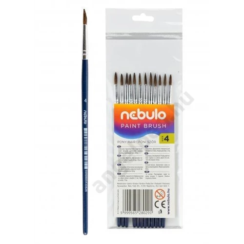 Ecset festett nyéllel, 4-es, Nebulo (12)