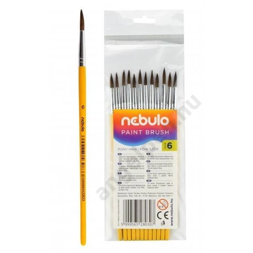 Ecset festett nyéllel, 6-os, Nebulo (12)