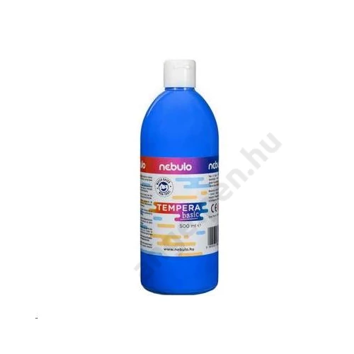 Tempera festék, 500 ml-es, világoskék, Nebulo (1)