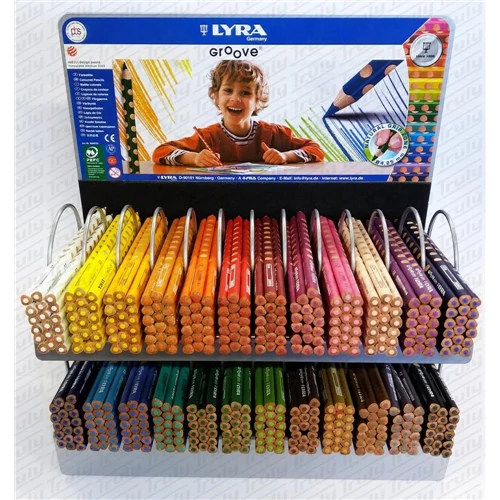 Színesceruza Lyra GROOVE szóló  Display 480db-os