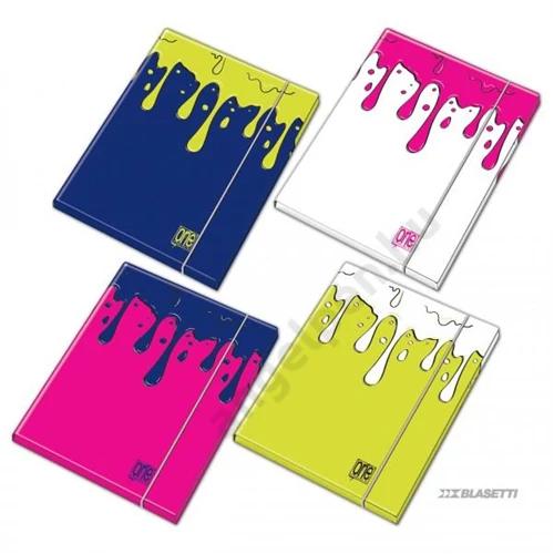 Gumis mappa Blasetti One Color  A/4 (1,2 cm) Paint  9416