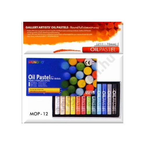 Olajpasztell Mungyo 12db-os